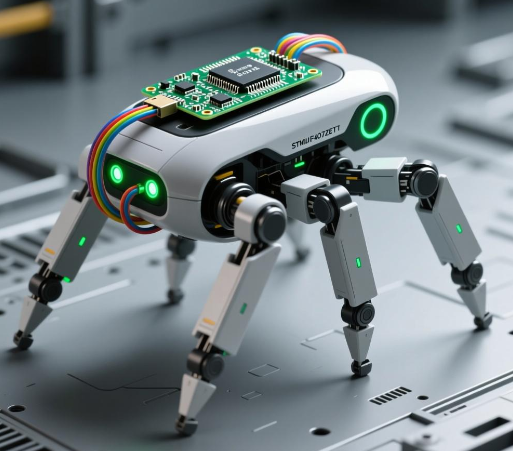 基于STM32F407ZET6的侦测六足机器人设计方案