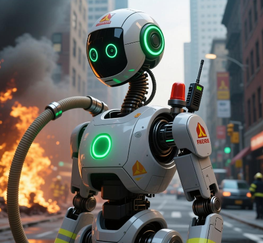 可精准灭火的智能机器人设计