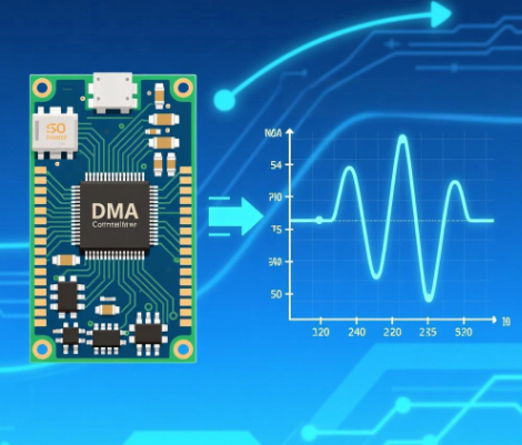 STM32中采用DMA实现方波的产生和捕获
