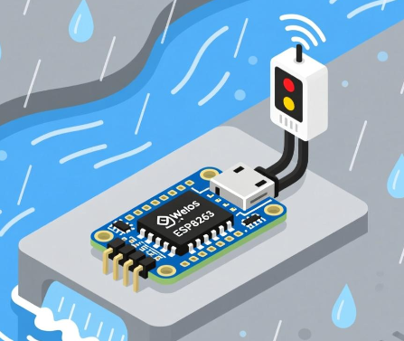 基于WeMos D1 Mini ESP8266物联网技术的洪水早期预警系统设计方案