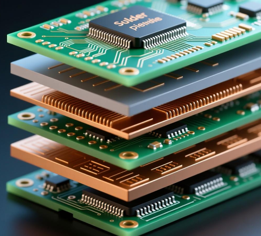 pcb四层板电源层怎么分割