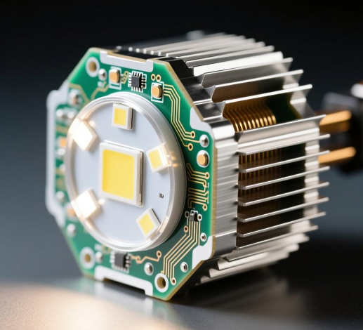 led灯板铝基板导电吗