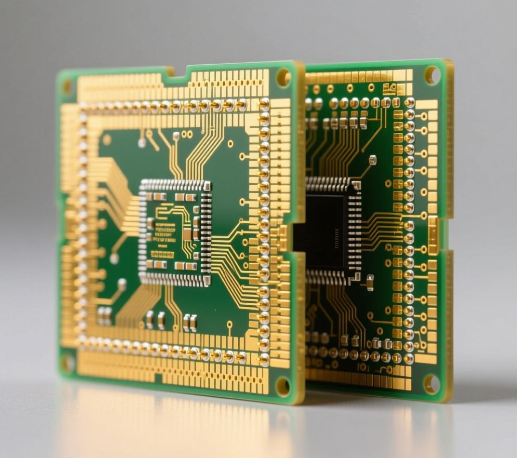 双面沉金pcb线路板怎么接