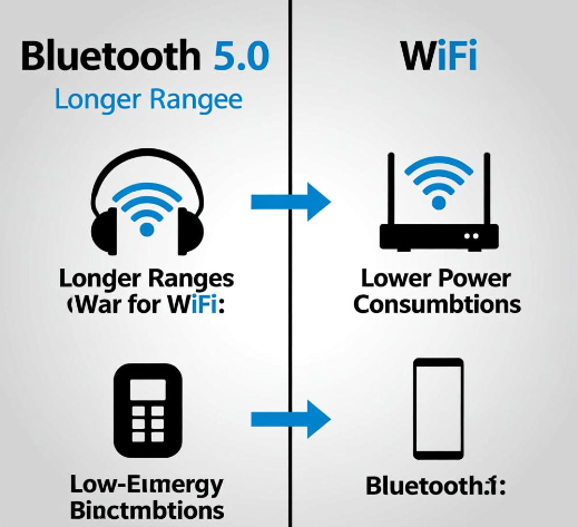 蓝牙5.0和Wifi对比差异