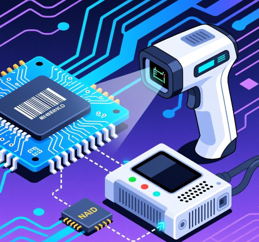 一种基于虚拟NAND闪存接口的条码解码芯片及设备的设计方案