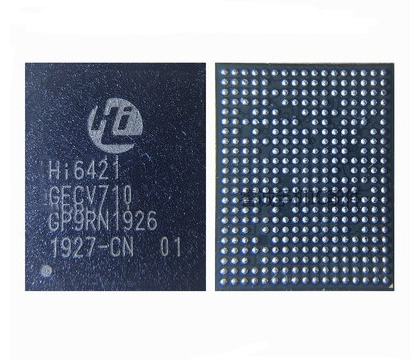 华为海思Hi6421为麒麟芯片配套的PMIC，支持多路降压和动态调压，适用于手机详解