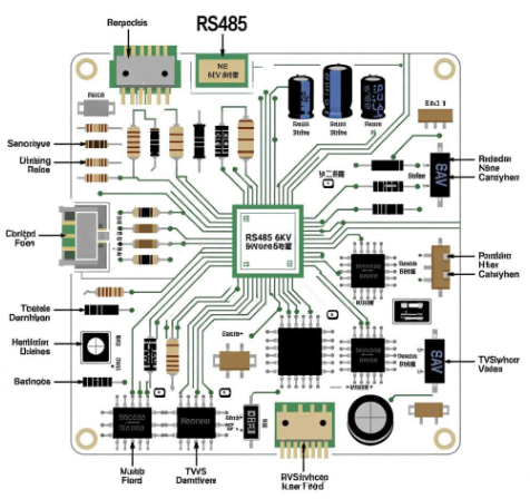 RS485接口6KV防雷电路设计方案