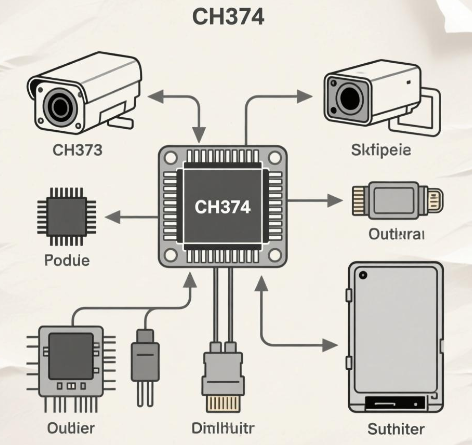 基于CH374的低成本的视频采集方案