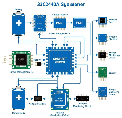 基于ARM920T内核处理器S3C2440A实现嵌入式手持终端电源管理系统设计方案
