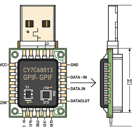 USB2.0微控制器CY7C68013的GPIF接口设计