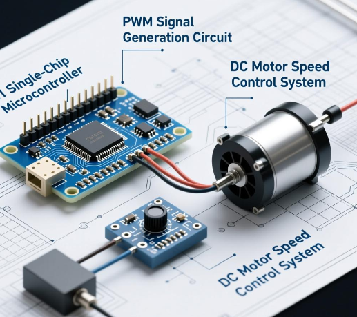 基于51单片机的PWM直流电机调速系统