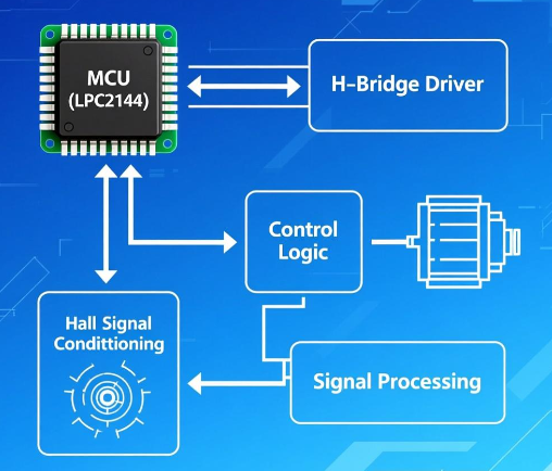 LPC2141的无刷直流电机控制系统设计