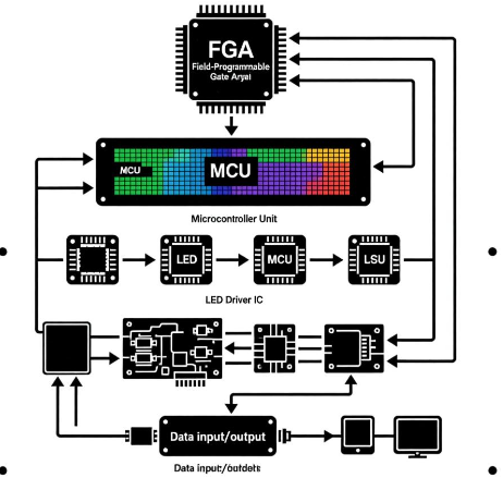 基于FPGA+MCU的大型LED显示屏系统设计