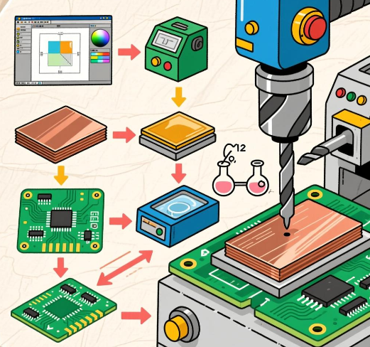 PCB加工流程