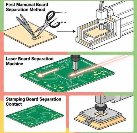 pcb分板方式有哪些