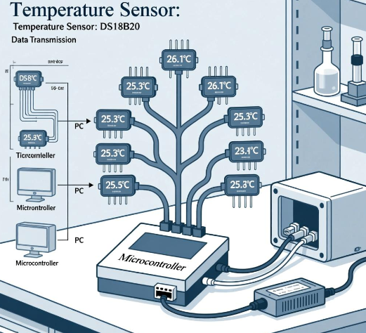 基于DS18B20组网测温的研究