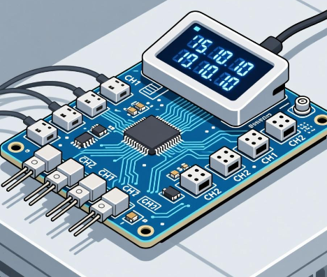 基于DS18B20的多通道温度测试仪