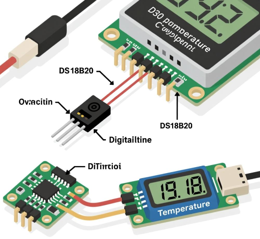 基于DS18B20的大棚温控系统设计
