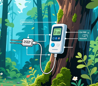 DS18B20在林学气象测量中的应用