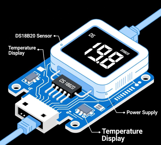 DS18B20在数字温度计的应用