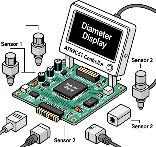 基于AT89C51的动态测径仪