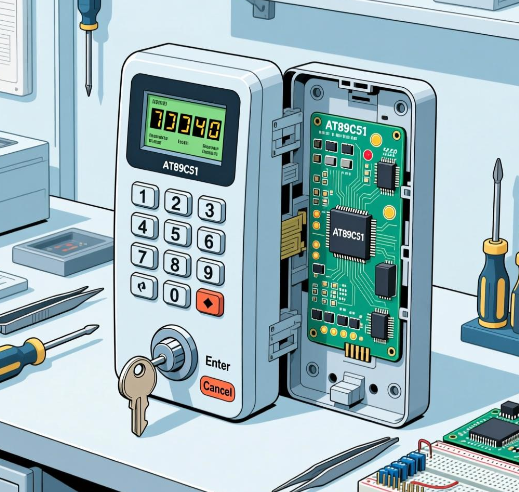 基于AT89C51的密码锁设计