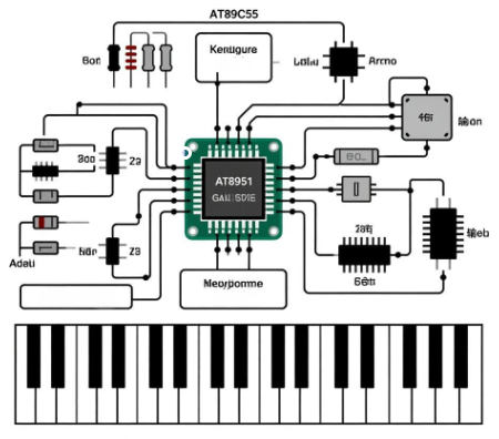 基于AT89C51单片机的电子琴设计