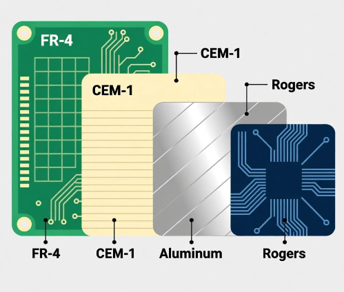 PCB板材的材质有哪些