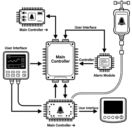 基于AT89C51的医院输液监控系统
