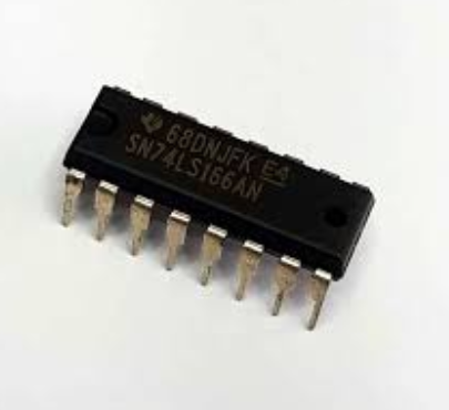 74LS166：TTL版74HC166，串并行输入，串行输出详解