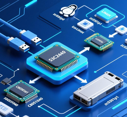 基于嵌入式Linux与S3C2440双USB接口+C8051F040处理器+zc0301p1芯片的视频存储设计方案