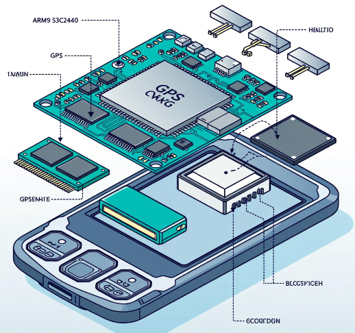基于ARM9处理器S3C2440的GPS导航终端机的设计方案