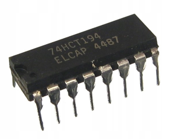 74HCT194：高速TTL兼容CMOS版74HC194，4位双向移位详解