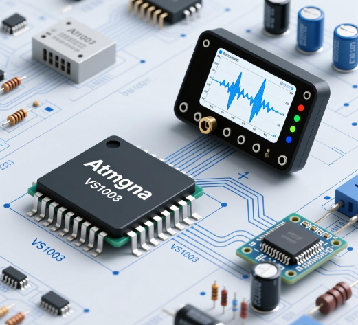 基于ATmega16和VS1003的音频分析与设计