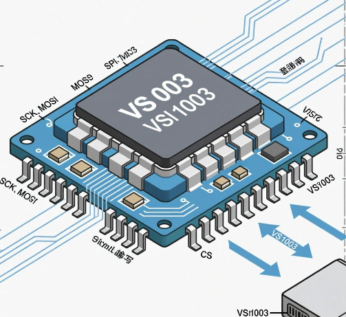 基于SPI协议的音频解码芯片VS1003的读写机制及实现方法