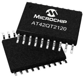 Microchip AT42QT2120，12键触摸方案，支持LED驱动详解