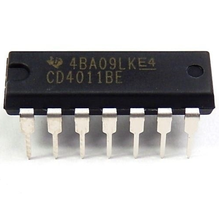 CD4011（TI）：CMOS四路与非门，宽电压范围，抗干扰强详解
