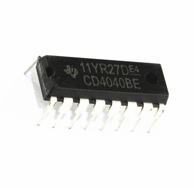 CD4040（TI）：12位二进制计数器，分频应用广泛详解