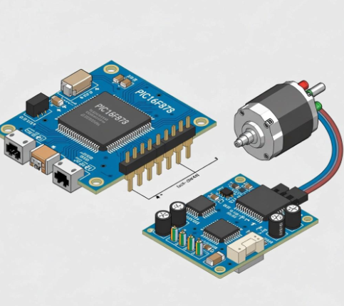 基于PIC16F873单片机的步进电机控制系统