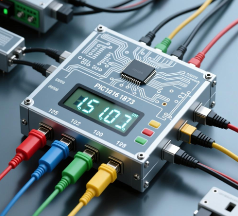 基于PIC16F873的多通道实时温度检测仪
