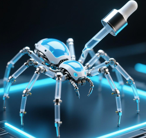 基于运动传感器的蜘蛛滴管模型