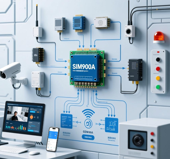 基于SIM900A的GSM远程监控系统设计