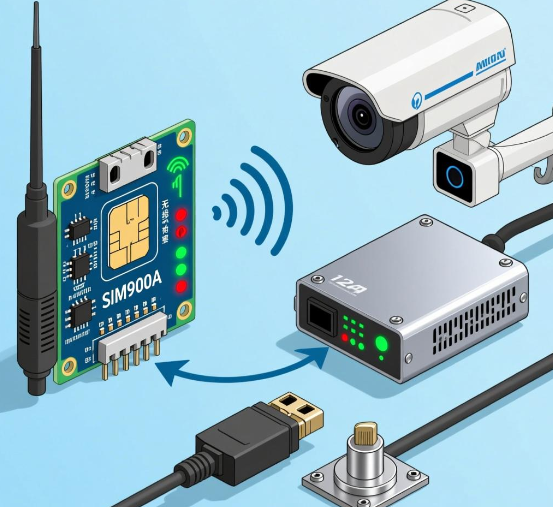 基于SIM900A的基站无线监控系统