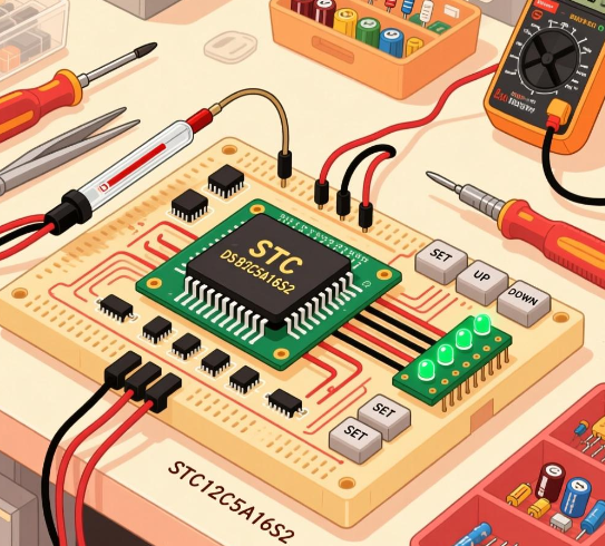 基于STC12C5A16S2的温度采集系统的设计