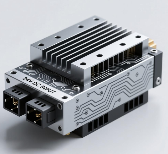 H桥电机驱动模块，20A大电流，24V直流输入(原理图+pcb)