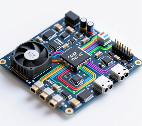 一种基于GD32F107VC的风扇控制板设计