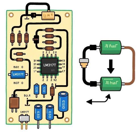 用LM317T设计改造稳压电源