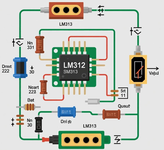 基于可调式稳压器LM317的直流稳压电源
