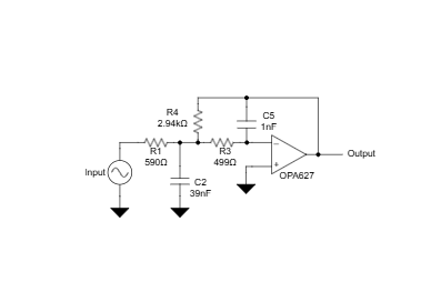 OPA627 55V/µs 高速、0.8µV/˚C 最大温漂、精密运算放大器详情
