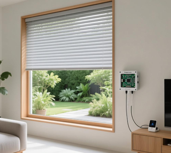 基于Particle Photon 打造的家庭自动开关的百叶窗